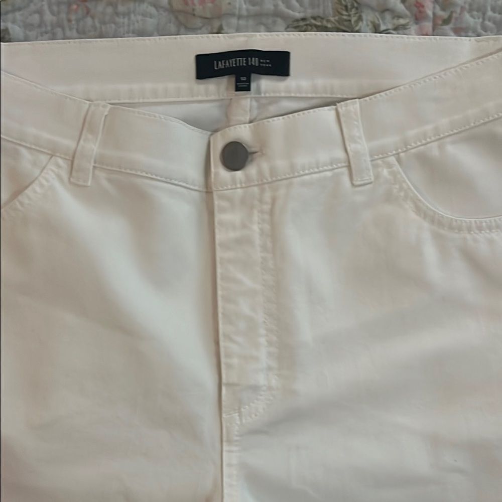 Lafayette 148 White Pants